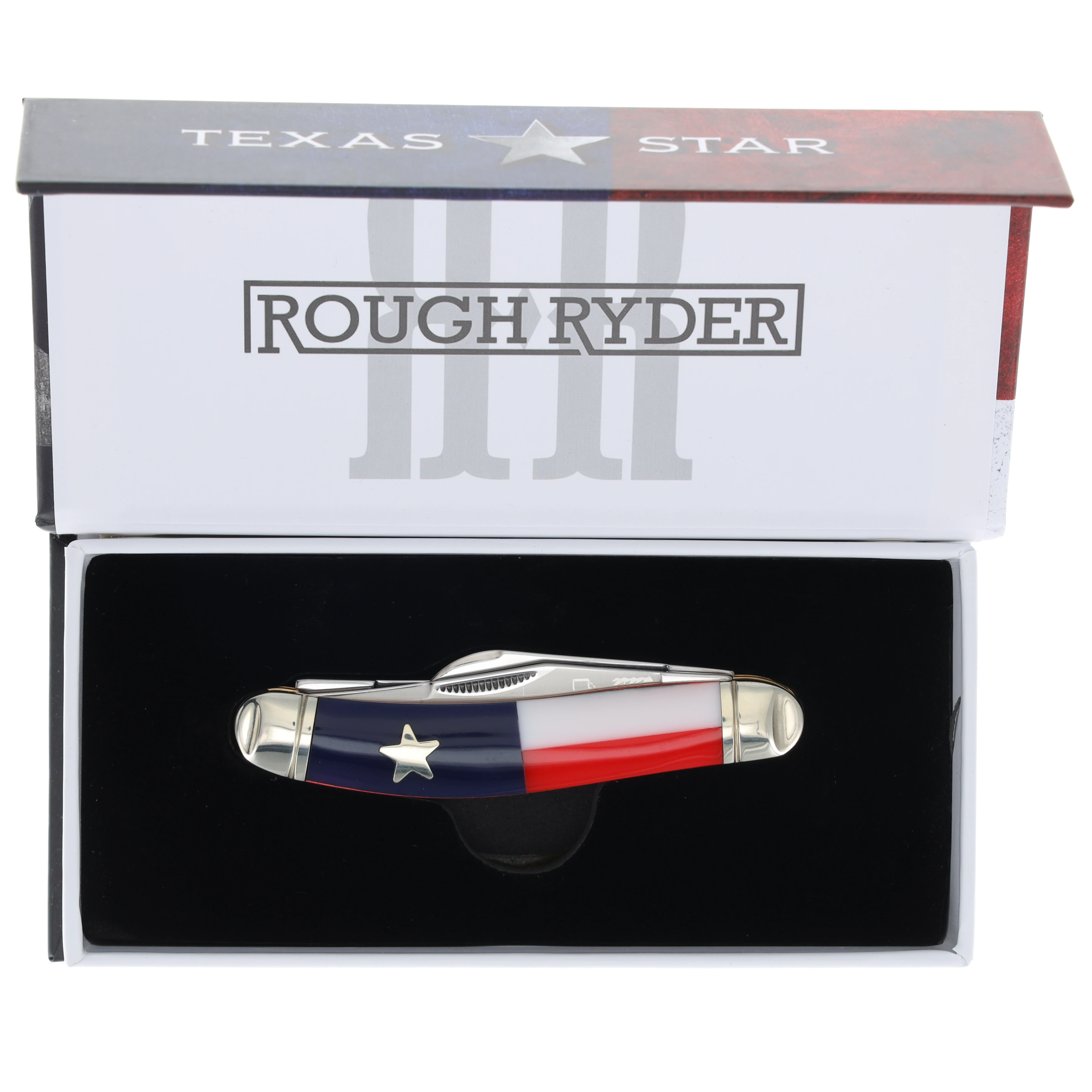 Rough Ryder Texas Star Sowbelly Stockman Folding Knife RR2505 View 7