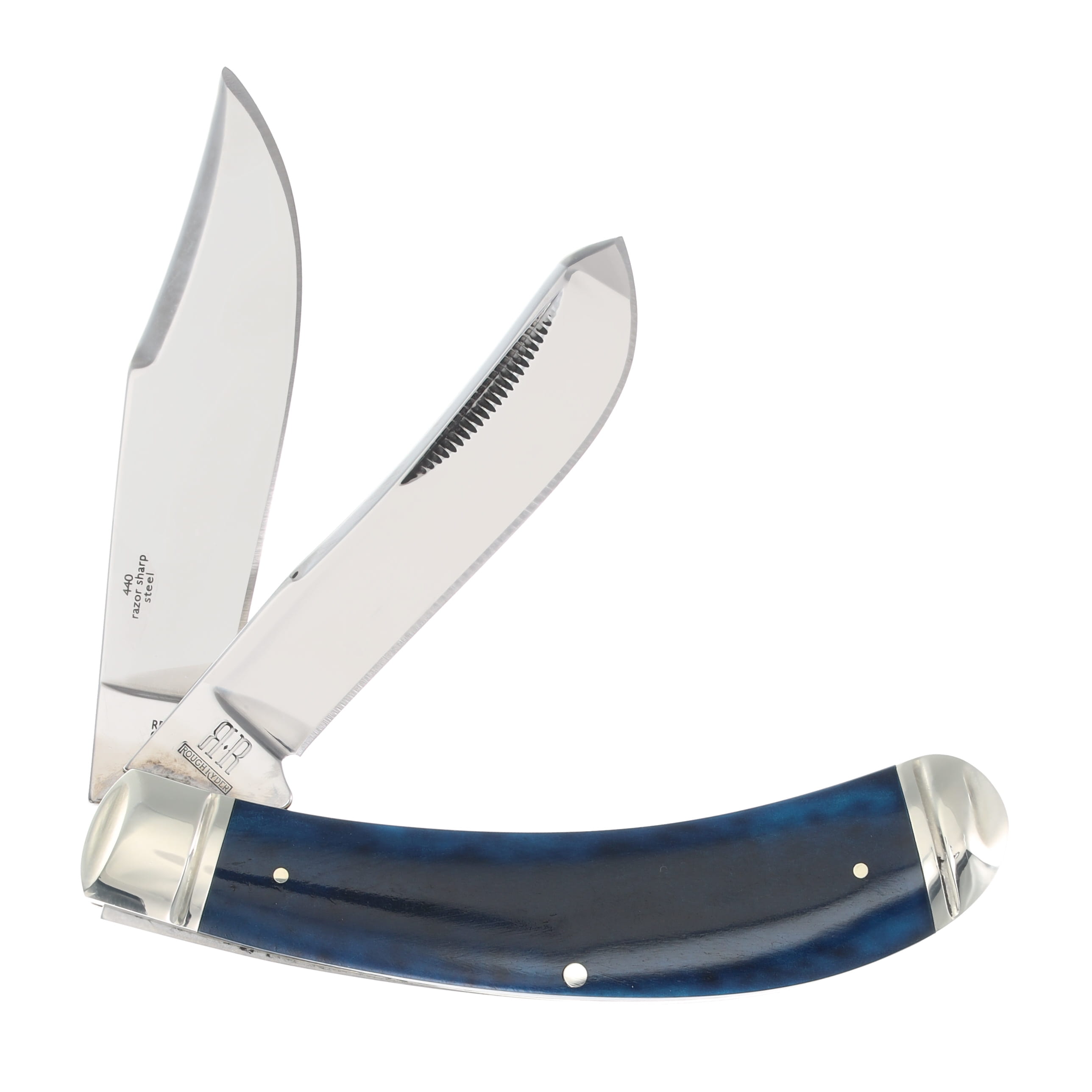 Rough Ryder Patriot Series Bow Trapper Folding Knife Gift Set with Collector's Coin RR2510 View 3