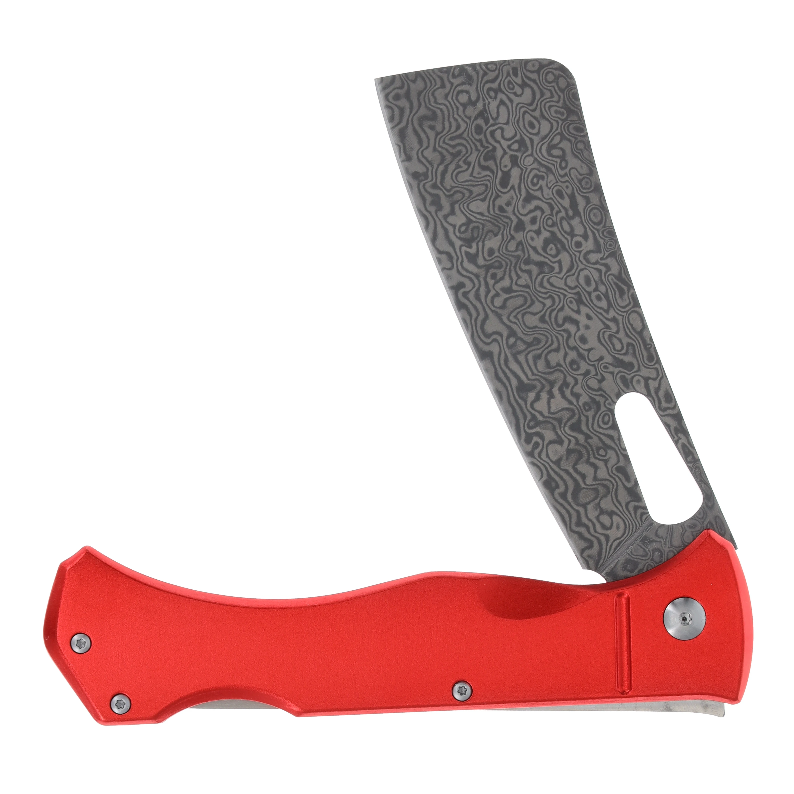 Rough Ryder Sous Chef Lockback Folding Knife (Damascus, Cleaver) RR2536 View 3