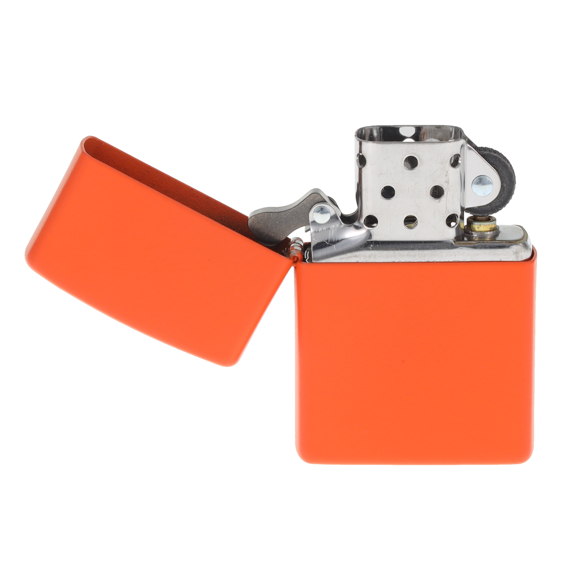 Zippo Orange Matte Lighter ZP231 View 11