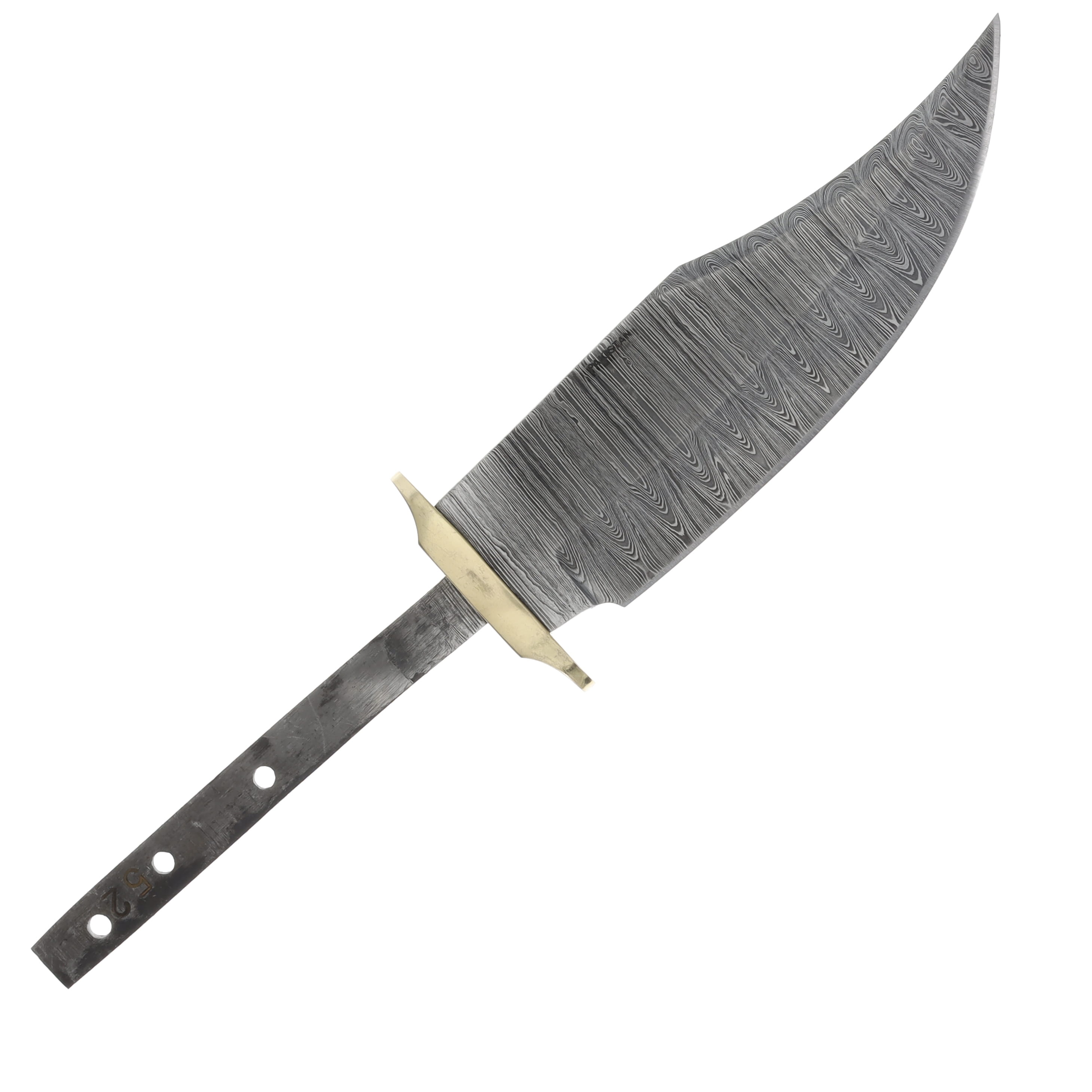 6 Inch Trailing Point Skinner Blade Blank BL105 View 2