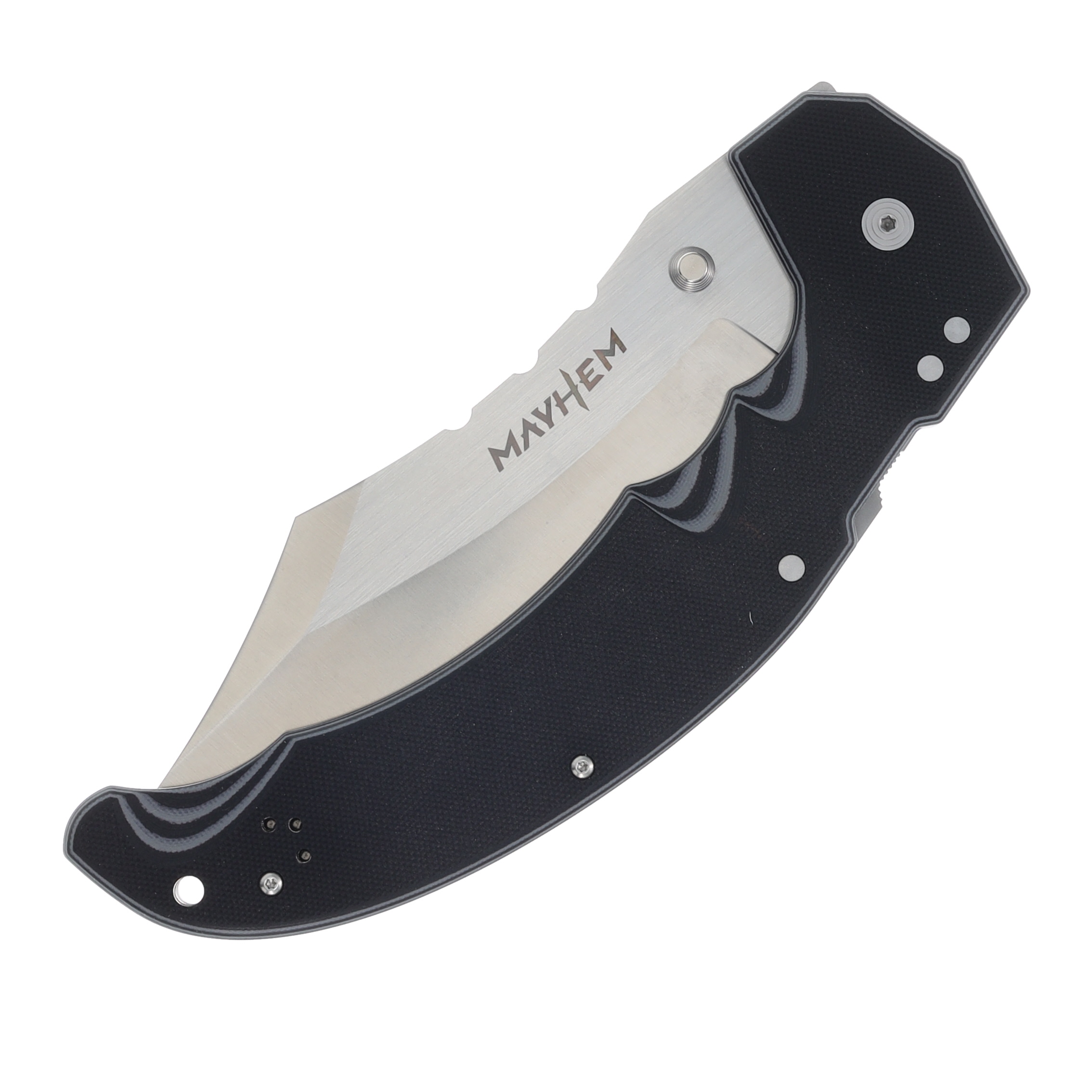 Cold Steel Mayhem Atlas Folding Knife 6in Plain Edge Gray G10 CSFL60DPLM View 5
