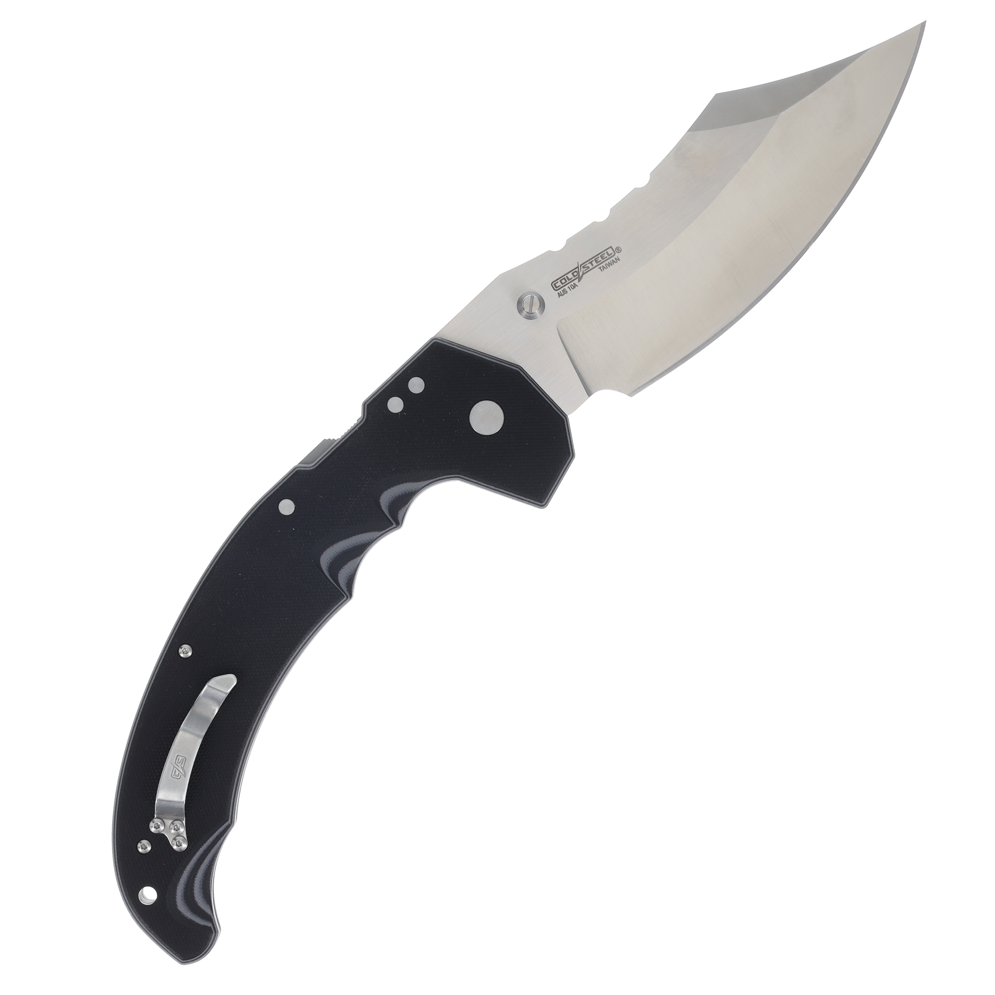 Cold Steel Mayhem Atlas Folding Knife 6in Plain Edge Gray G10 CSFL60DPLM View 2