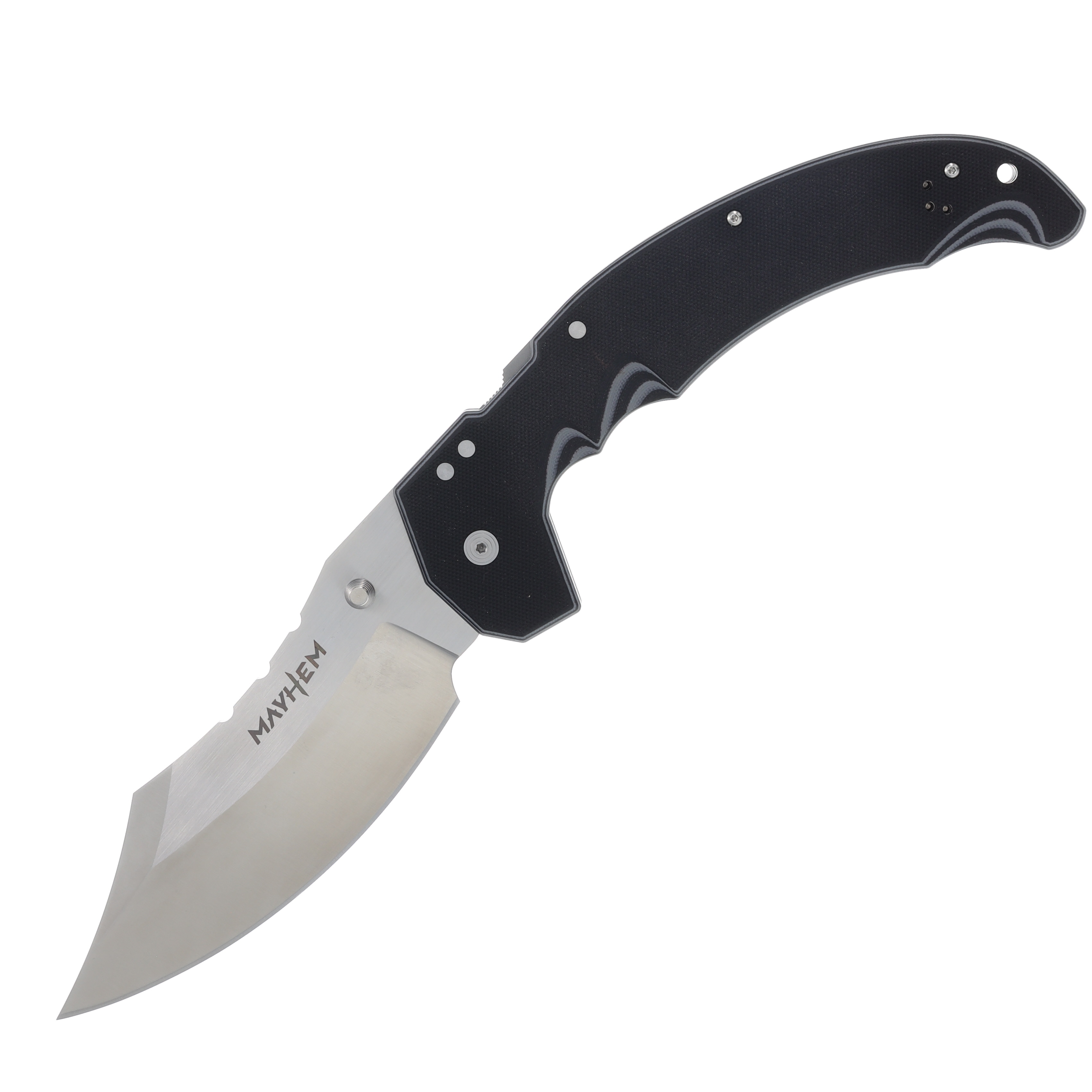 Cold Steel Mayhem Atlas Folding Knife 6in Plain Edge Gray G10 CSFL60DPLM View 1