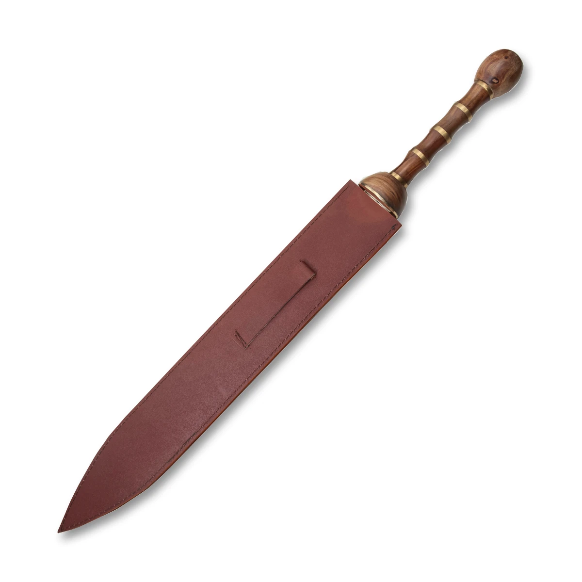 Brass Rings Gladius Wood Handle 32 inch Blade 901123 View 3