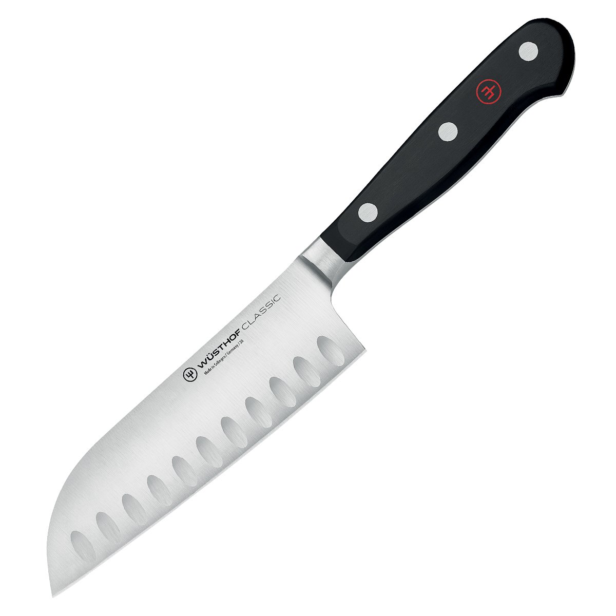 Wusthof Classic Kitchen Knife 5" Plain Edge Santoku 1040131314 View 1