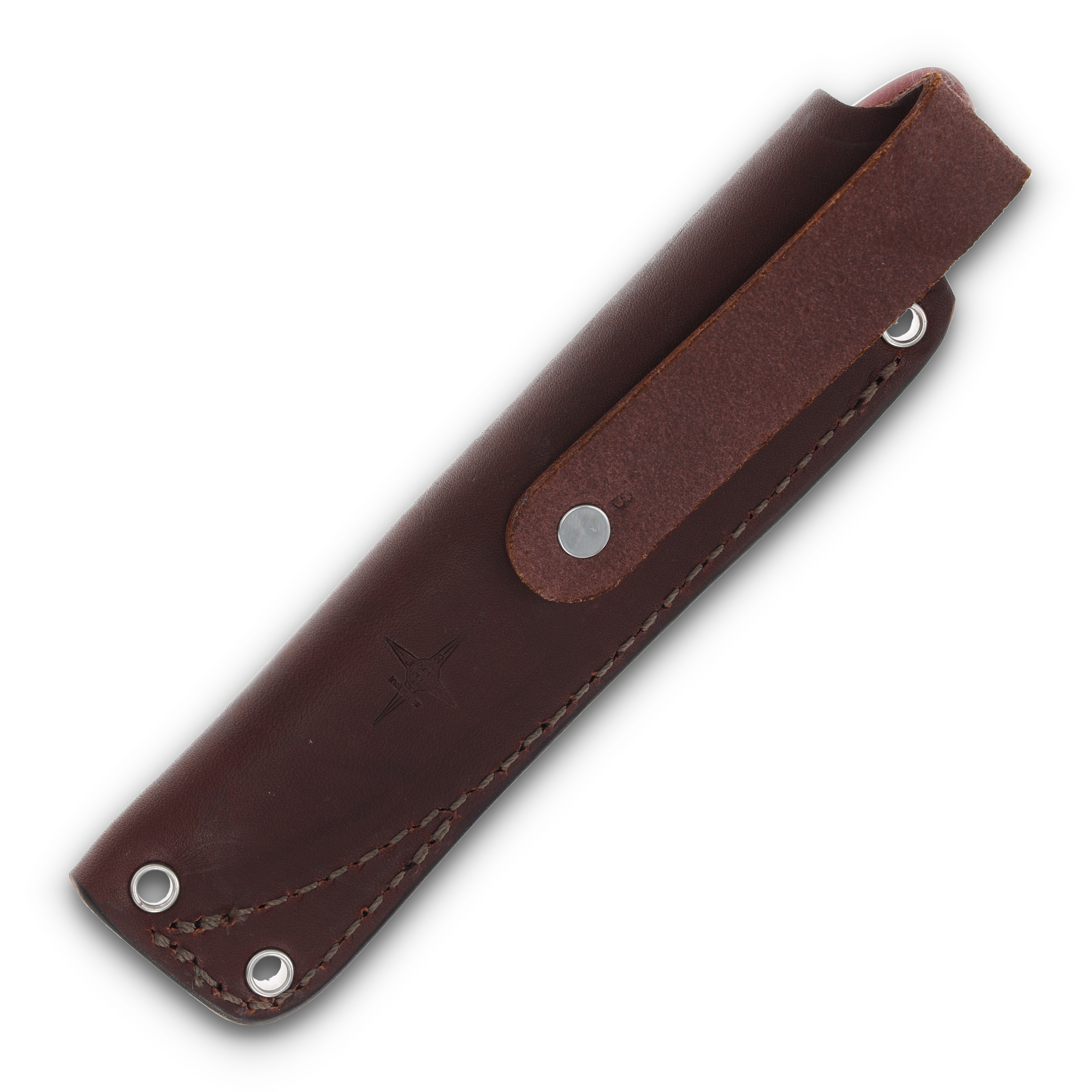 LT Wright Bandit Fixed Blade Knife Red Linen Micarta LTBANFRLM View 5