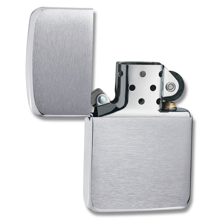 Zippo 1941 Replica Brushed Chrome Lighter ZP11033 View 1