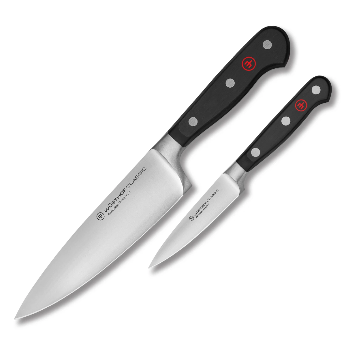 Wusthof Classic 2 Piece Prep Set Kitchen Knives Plain Edge 1120160211 View 1