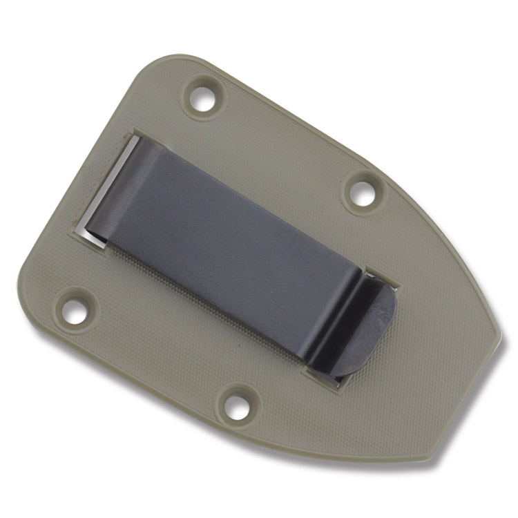 ESEE 3 Fixed Blade Knife Desert Tan 1095/Micarta with MOLLE Sheath ESEE3PMBDT View 2