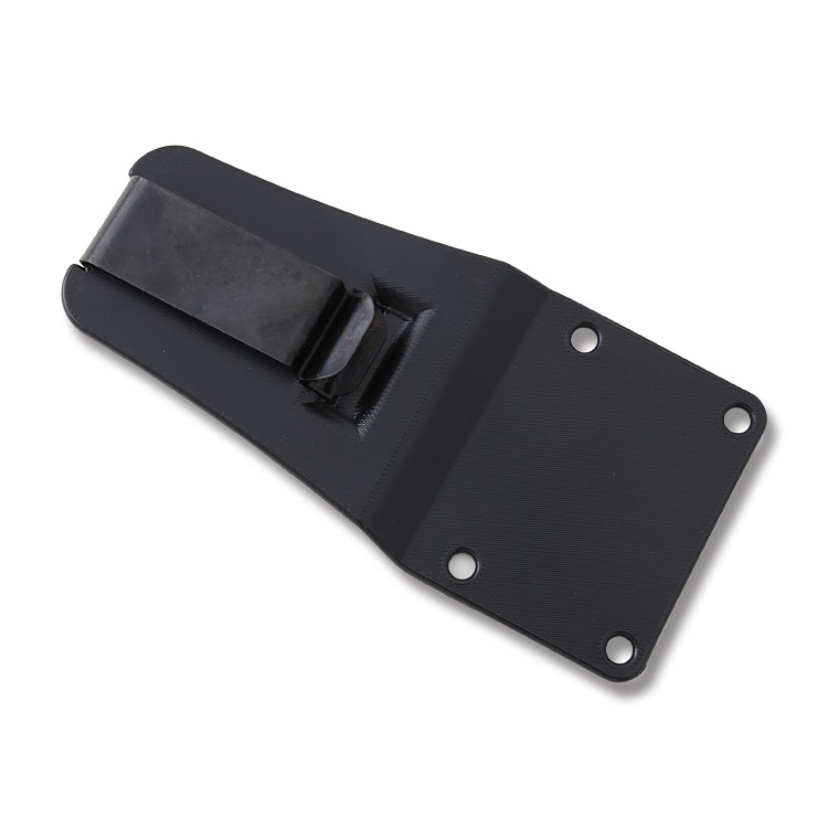 ESEE 5 Fixed Blade Survival Knife OD Green 1095 Carbon Steel/Gray Micarta with Kydex Sheath ESEE5POD View 7