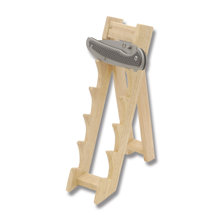 Wood Pocket Knife Stand MI162 View 1