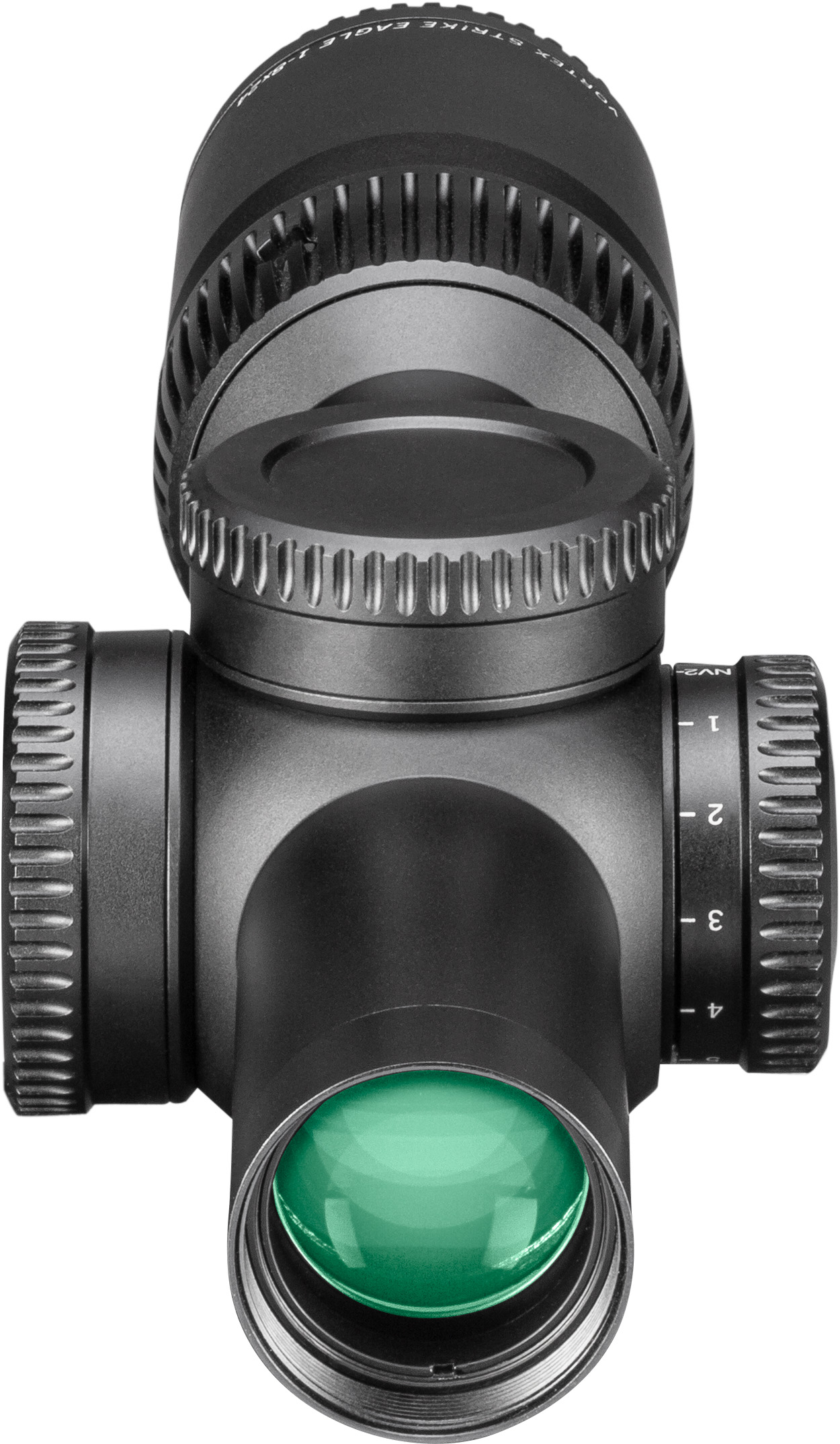 Vortex Strike Eagle 1-8x24 FFP EBR-8 MOA Illuminated Scope | Smoky