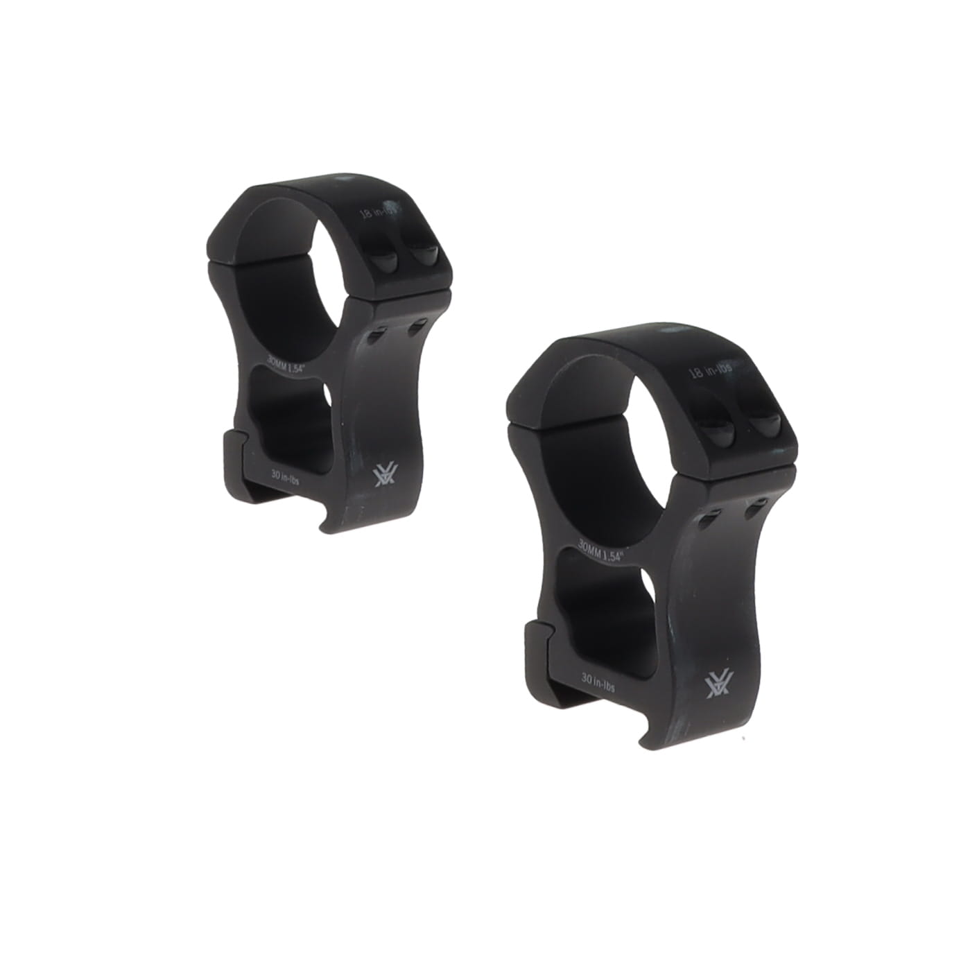 Vortex Pro Series 30mm Rings Extra High - 1.54" PR30-XH View 1