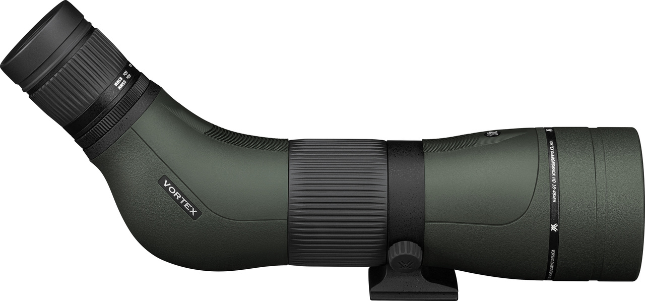Vortex Diamondback HD 16-48x65 Angled Spotting Scope Waterproof DS-65A View 3