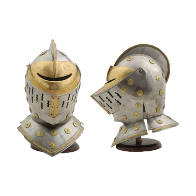 Golden Knight Helmet View 1