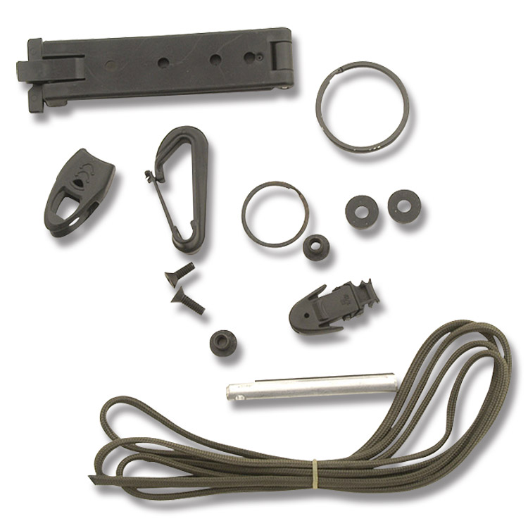 ESEE Izula Black with Survival Kit IZULABKIT View 3