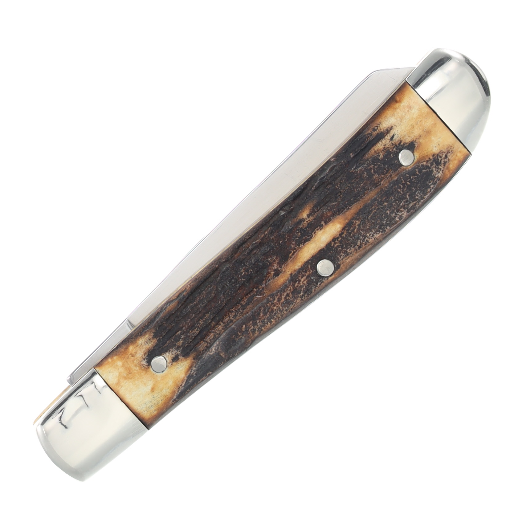 Queen Genuine Stag 3.5in Mini Trapper QGSH07 View 4