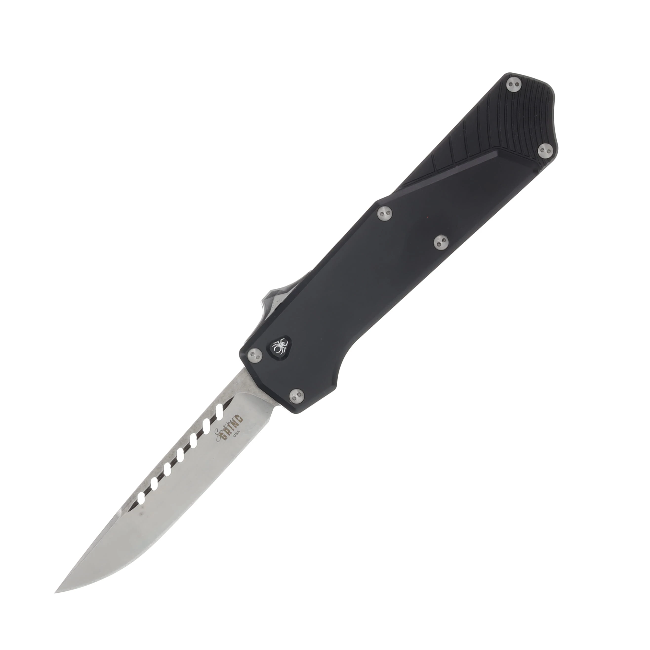 Southern Grind Arachnid OTF Knife - 3.2in Drop Point Plain SG12030020 View 1