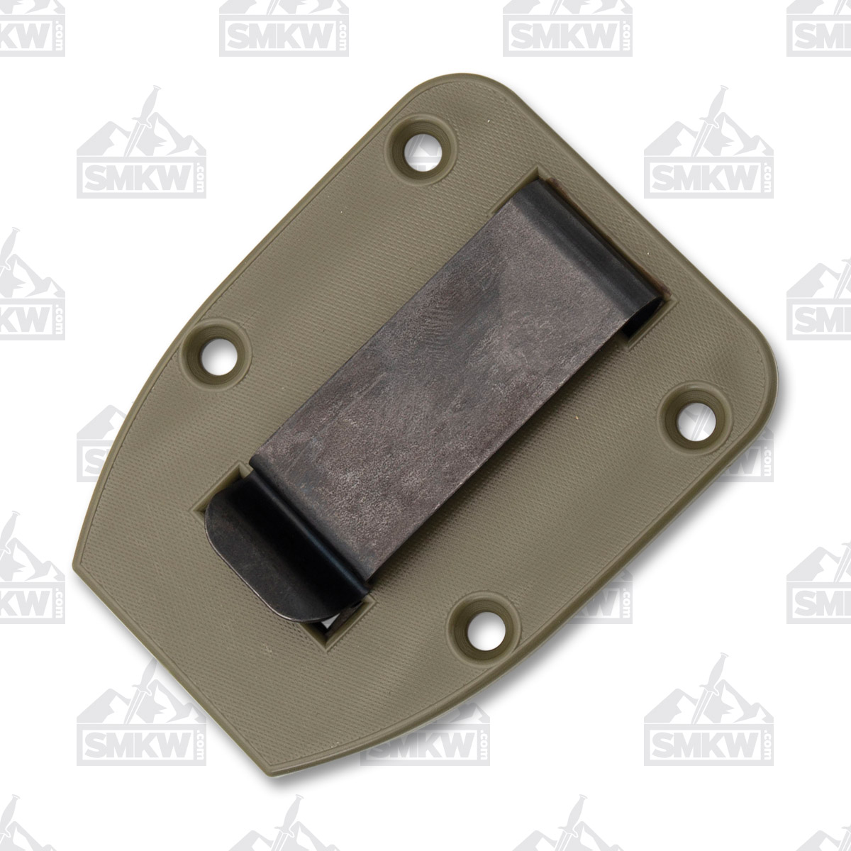 ESEE 3MIL Fixed Blade Knife 3.88in Plain Edge Olive Drab Micarta ESEE3MILP View 13
