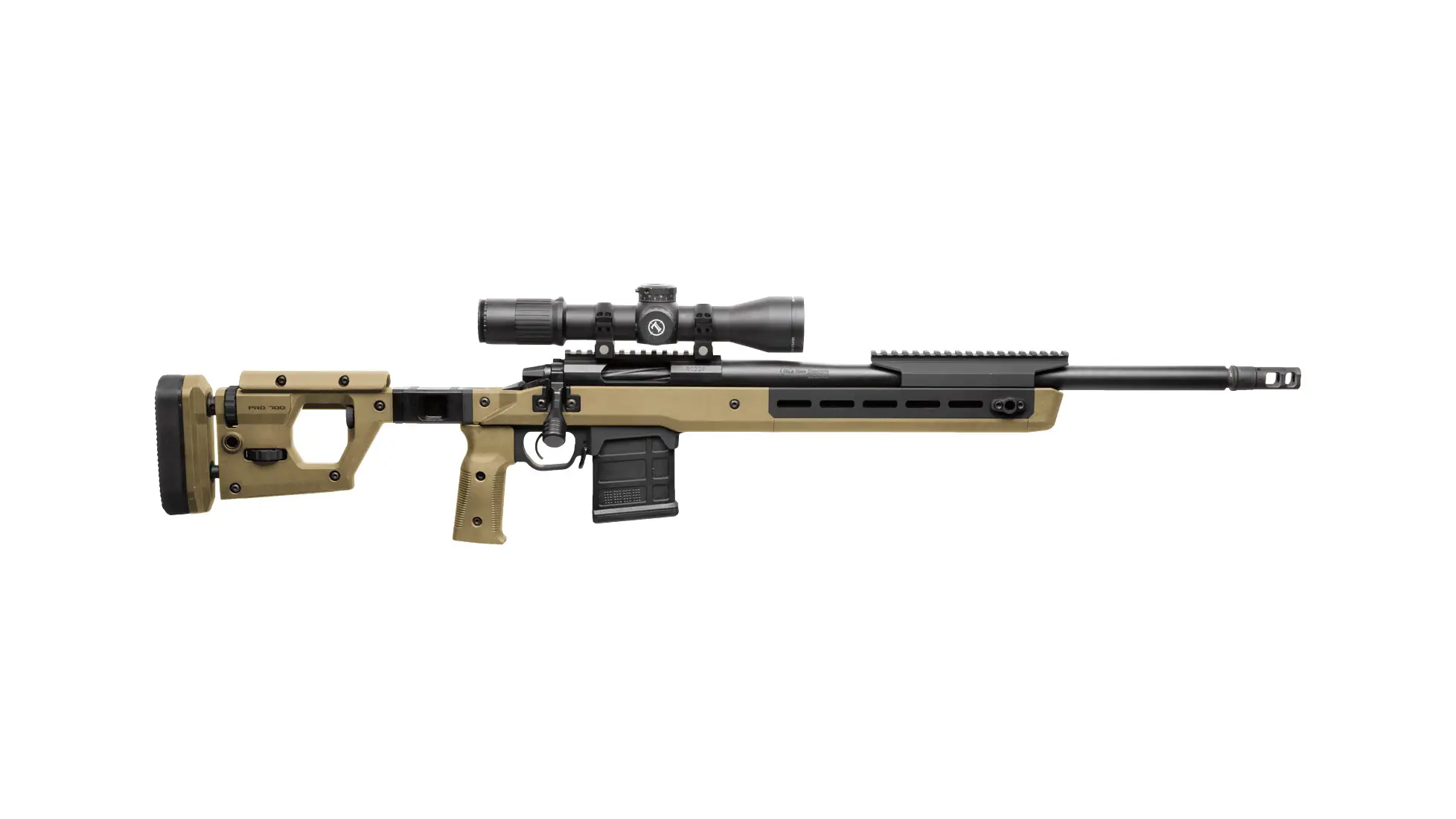 Magpul Pro 700 Fixed Stock Rifle Chassis Remington 700 Short Action FDE MAG997FDE View 1