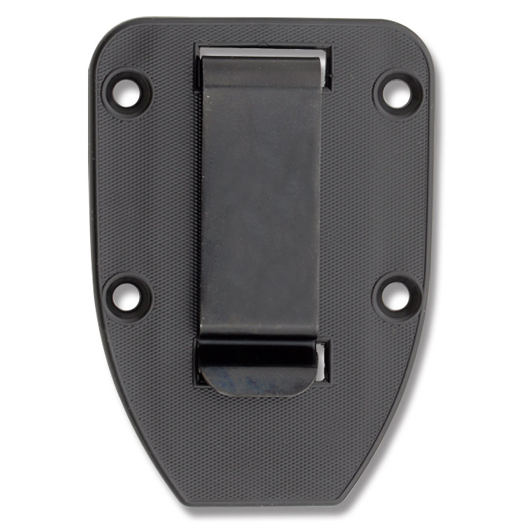 ESEE 3MIL FIxed Blade Knife 3.88in Plain Edge G10 Kydex Neck Sheath ESEE3MILPBLK View 3