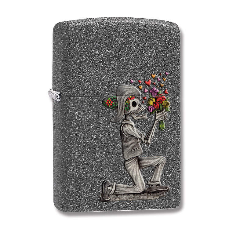 Zippo Iron Stone Couple Lighter Set ZP28987 View 4