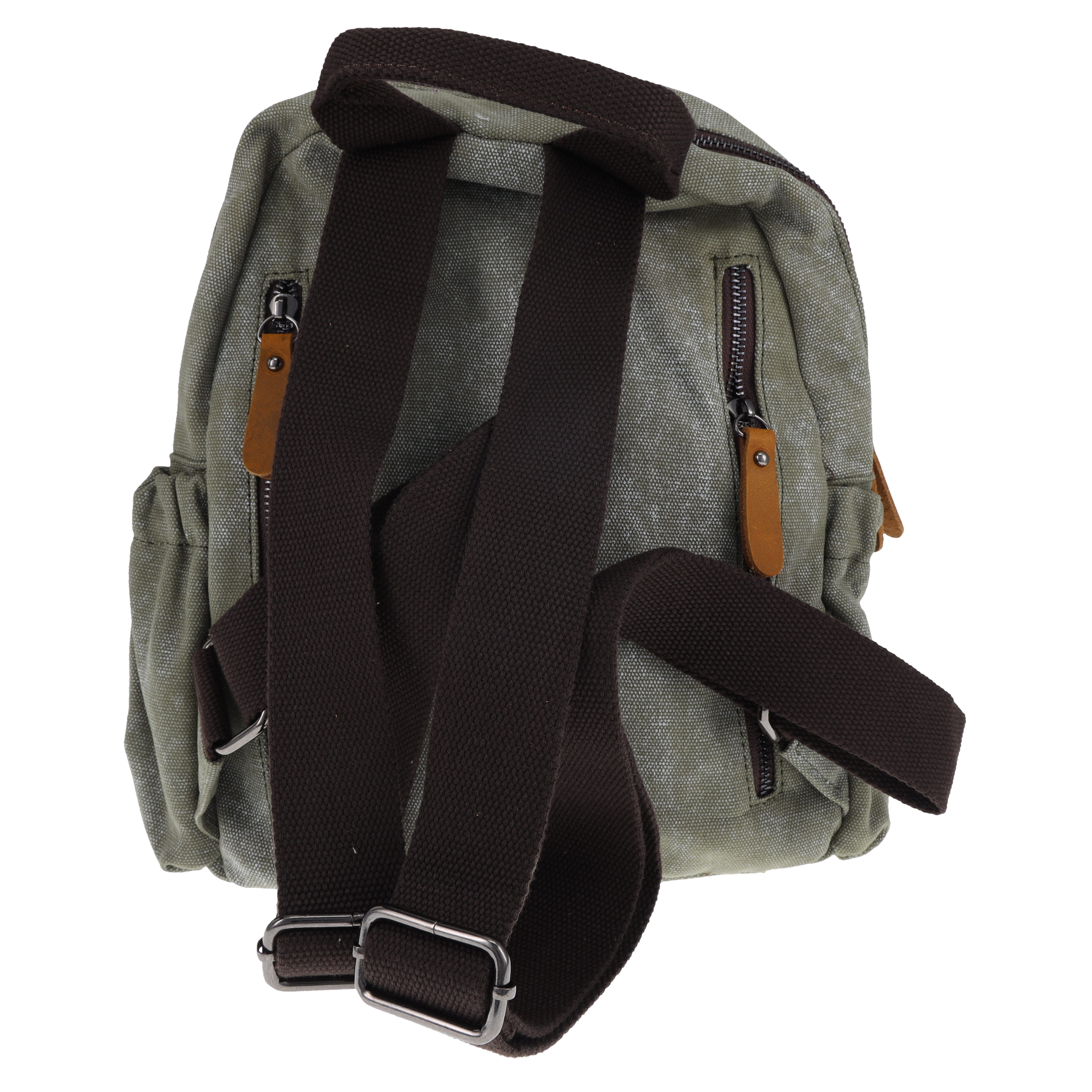 Fabigun Conceal Carry Gray and Brocade Bohemian Backpack SM4004 View 5