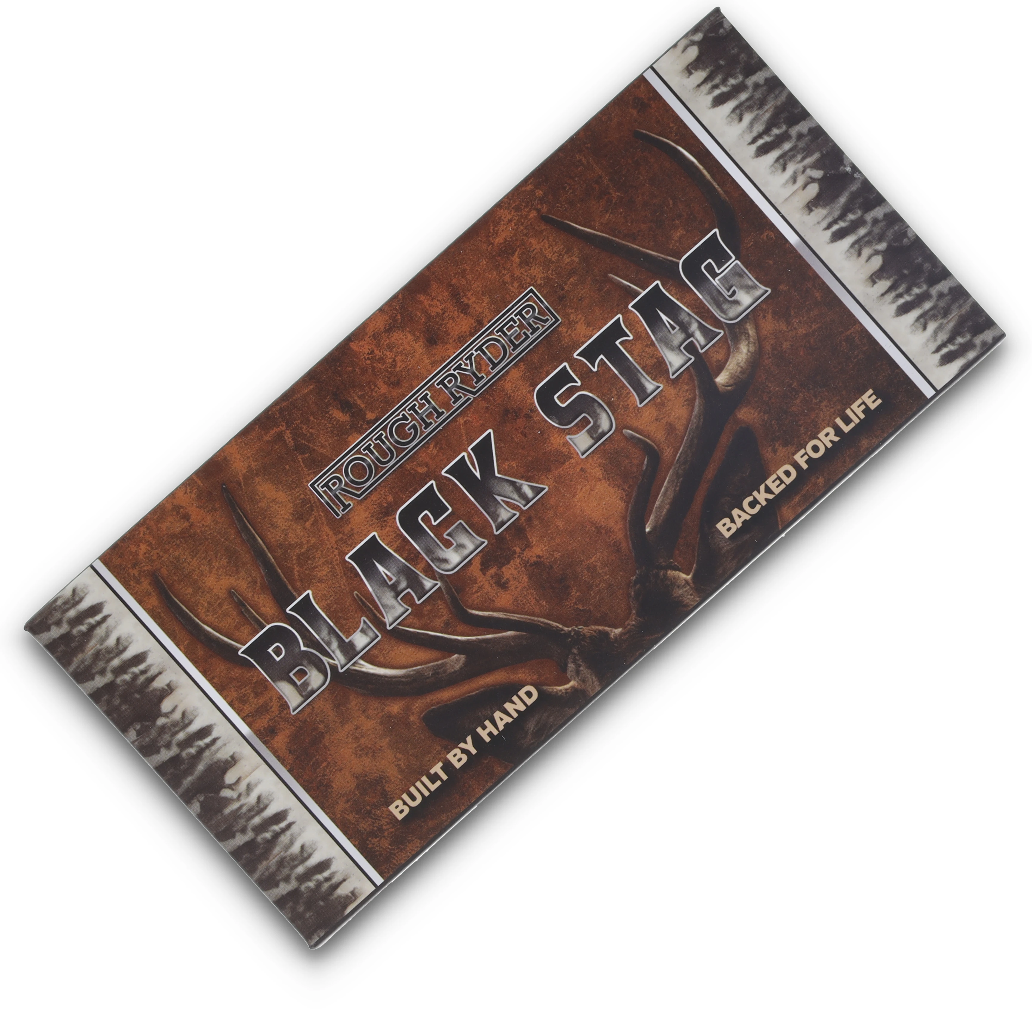 Rough Ryder Large Swayback Whittler Black Stag Bone RR2575 View 10