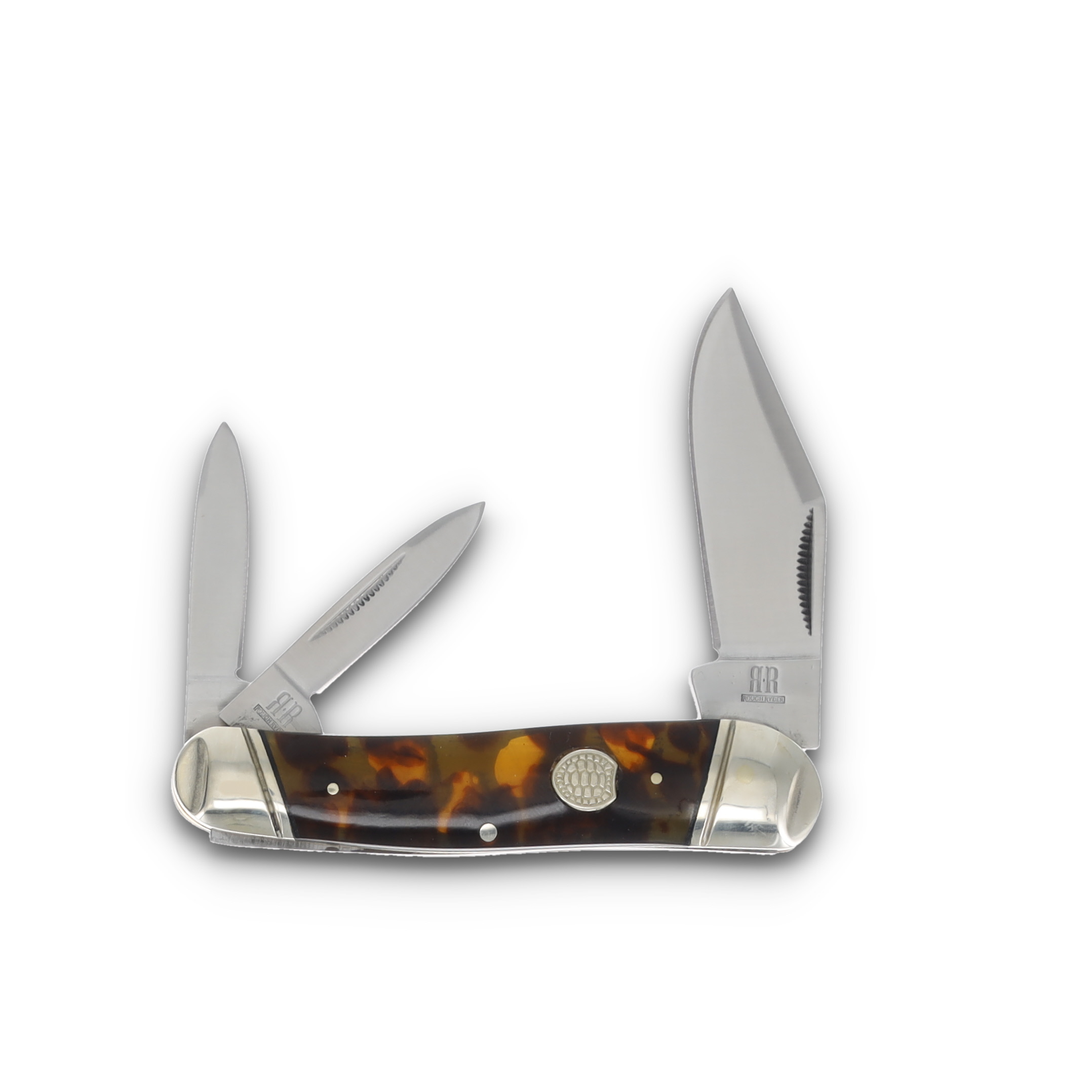 Rough Ryder Large Swayback Whittler Imitation Tortoise RR2578 View 1