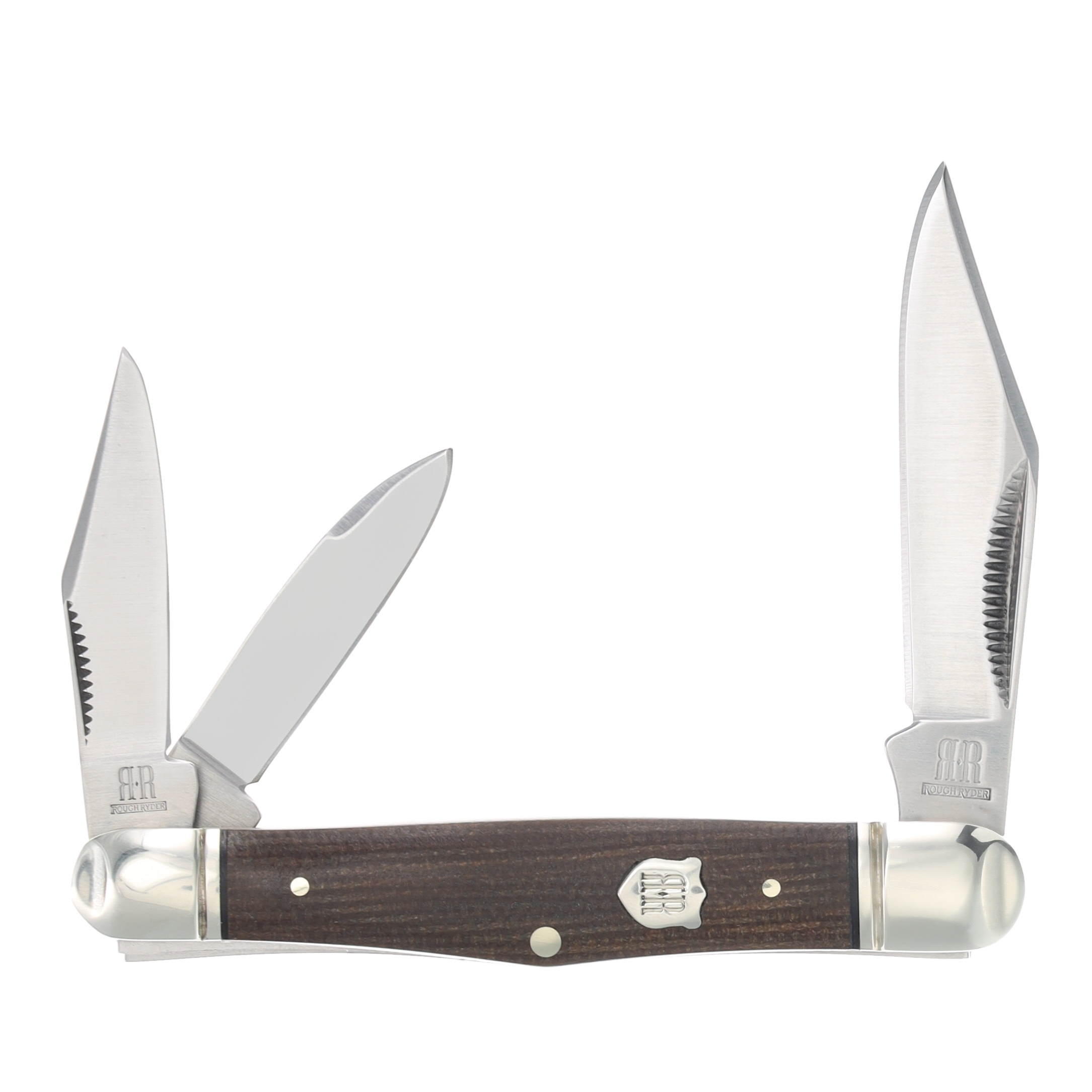 Rough Ryder Tater Skin Micarta Medium Whittler Folding Knife RR2582 View 1