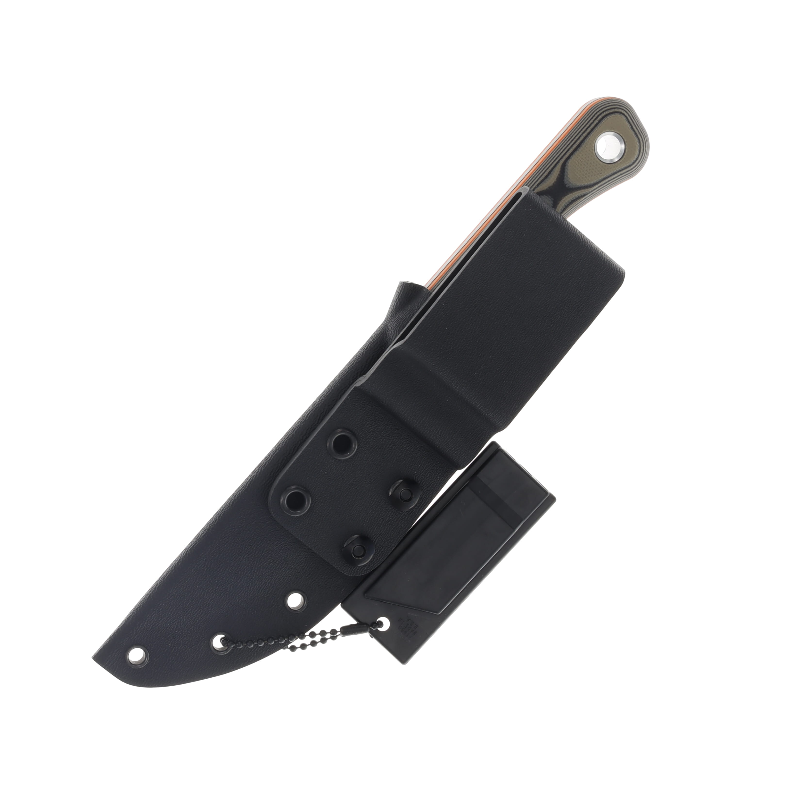 TOPS Muley Skinner Fixed Blade Knife 4.5 Inch Plain Tumbled Drop Point TPMSKIN01 View 4