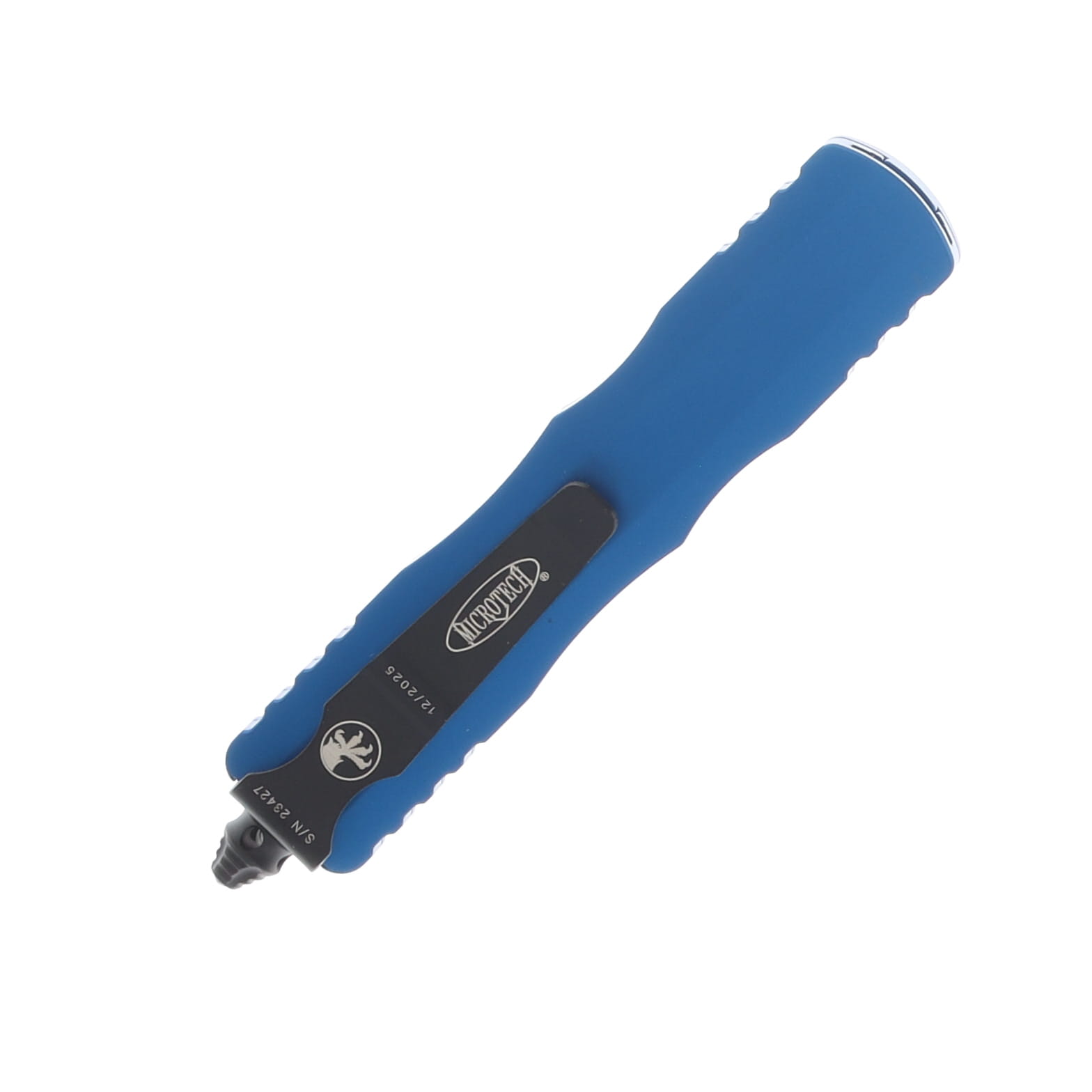 Microtech Dirac D/E Black F/S OTF Blue AUMT2253BL View 4