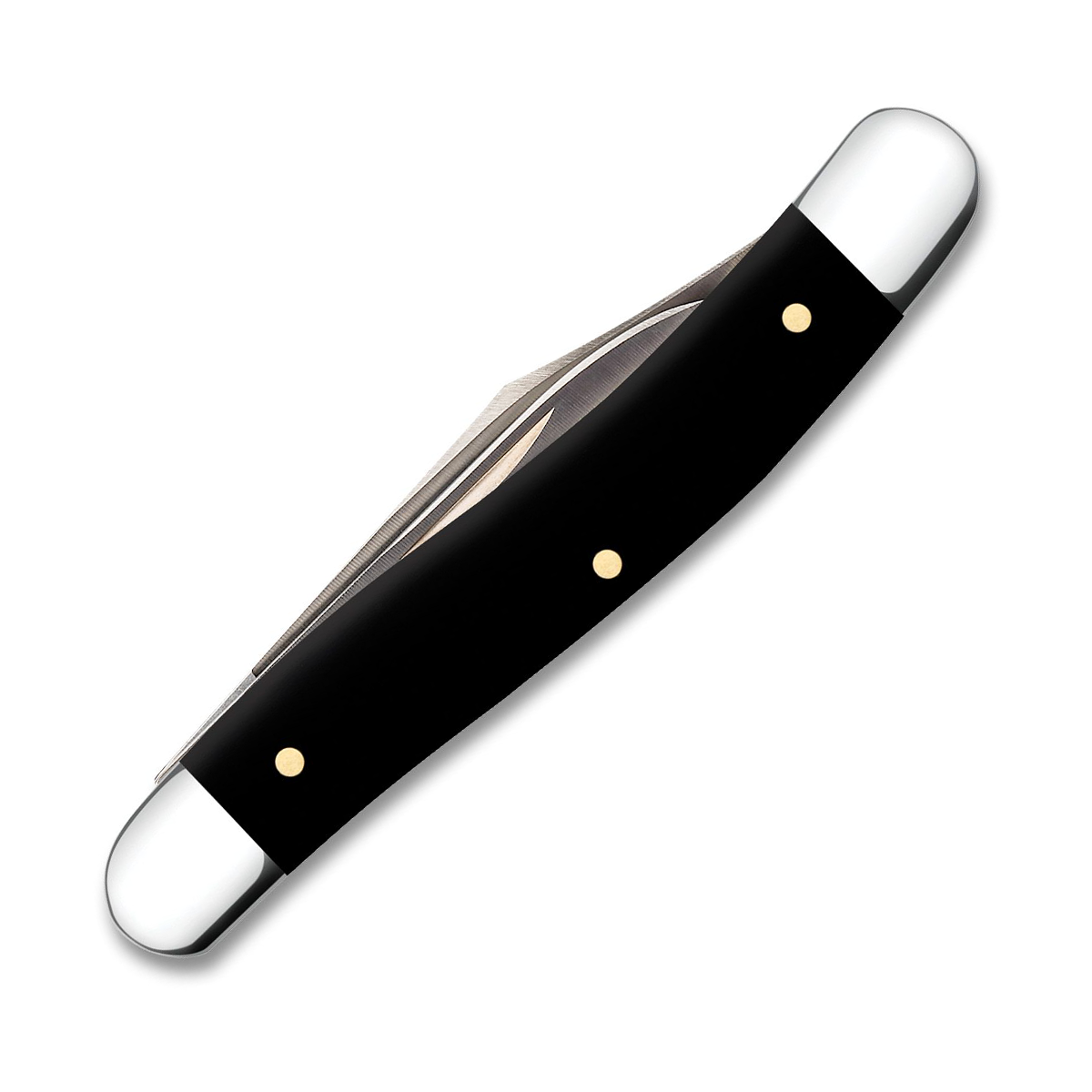 Case Smooth Black Synthetic Medium Jack Folding Knife CA220 View 3