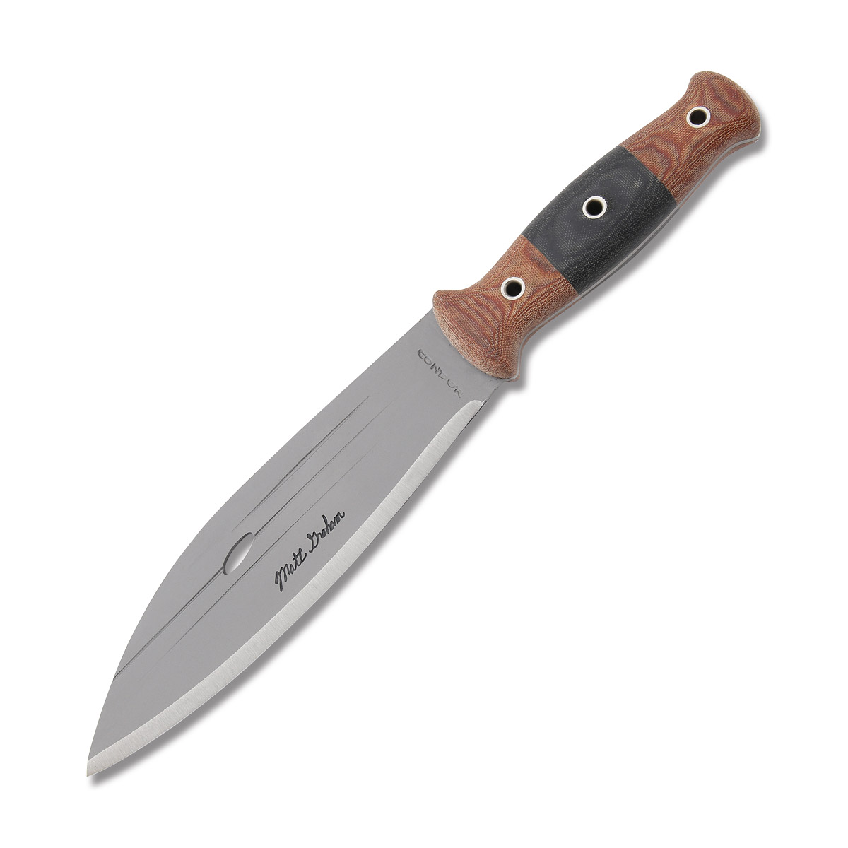 Condor Primitive Bush Fixed Blade Knife 8in Carbon Steel Blade CTK2428HC View 2