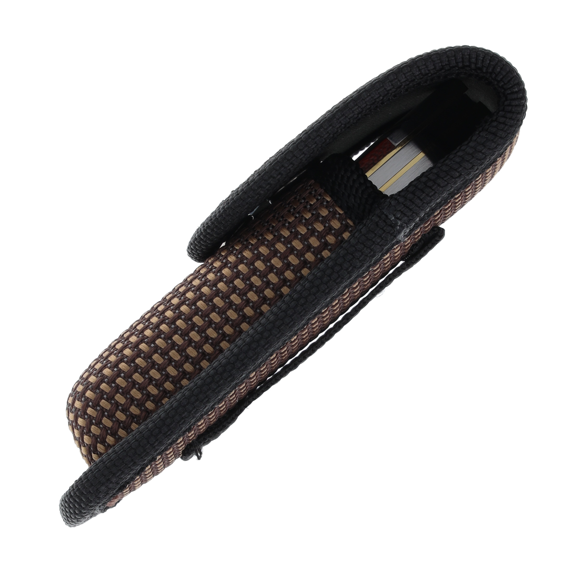 Rough Ryder Chili Micarta Lockhorn Double Lockback Folding Knife with Sheath RR2583 View 7