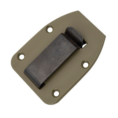 ESEE Knives ESEE-3 Sheath Olive Drab Clip Plate View 2