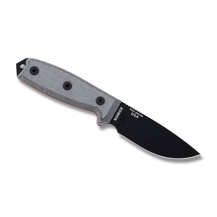 ESEE 3 Gray Micarta Fixed Blade Knife ESEE3PB View 2