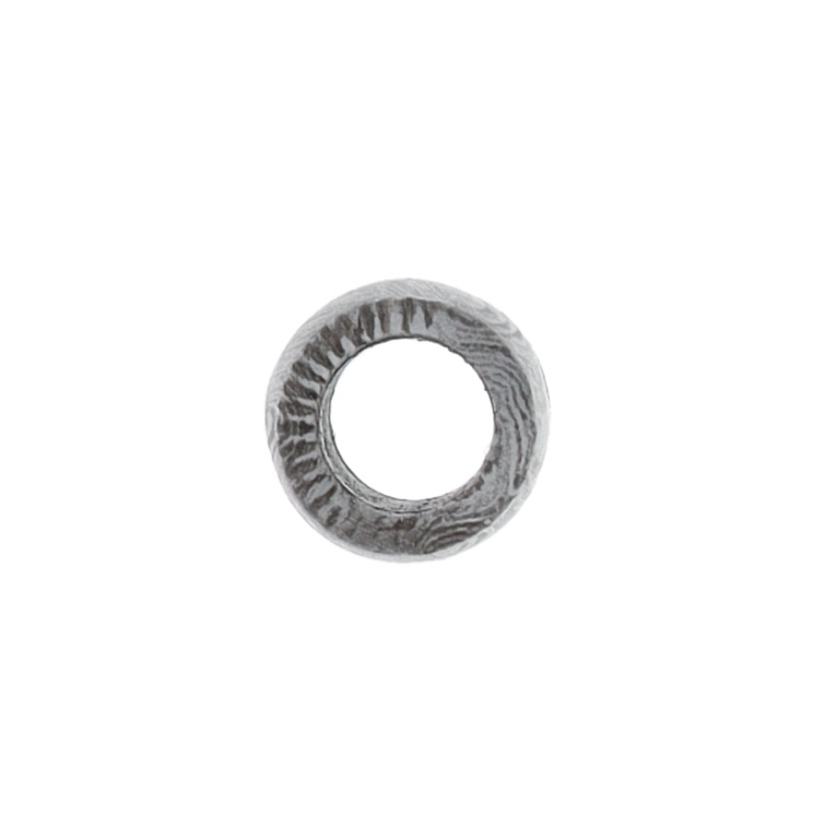 Damascus Bisect Groove Bead DA23 View 3