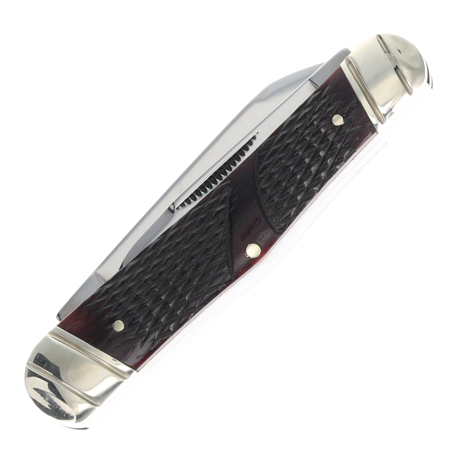 Marble's Brown Checkered Bone Whittler MR681 View 4