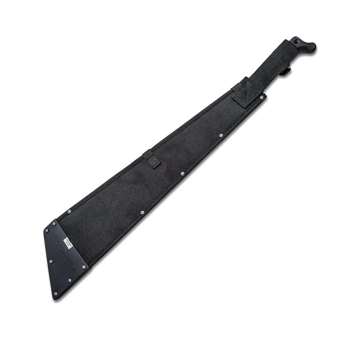Cold Steel Slant Tip Machete Fixed Blade Knife 21in Plain Black Blade CS97ST21S View 3