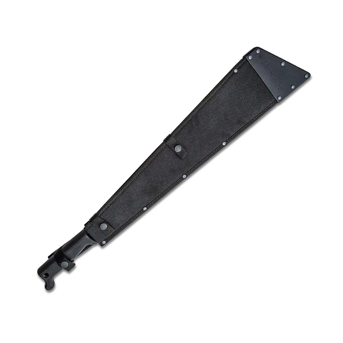Cold Steel Slant Tip Machete Fixed Blade Knife 21in Plain Black Blade CS97ST21S View 4