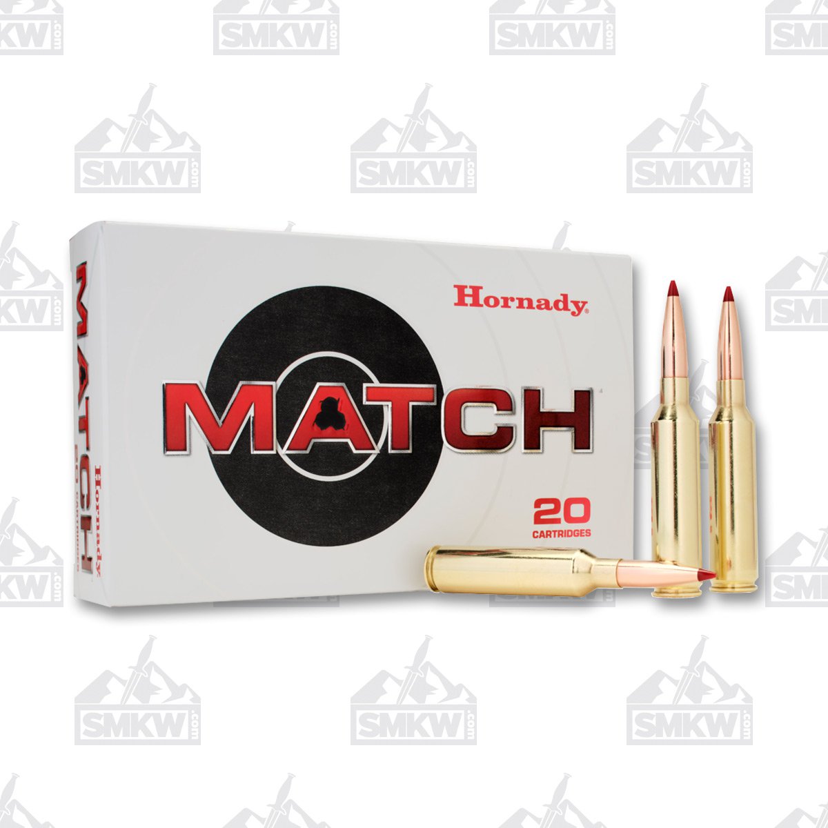 Hornady 7mm PRC Ammunition 180 Grain ELD Match 20 Rounds 80711 View 1