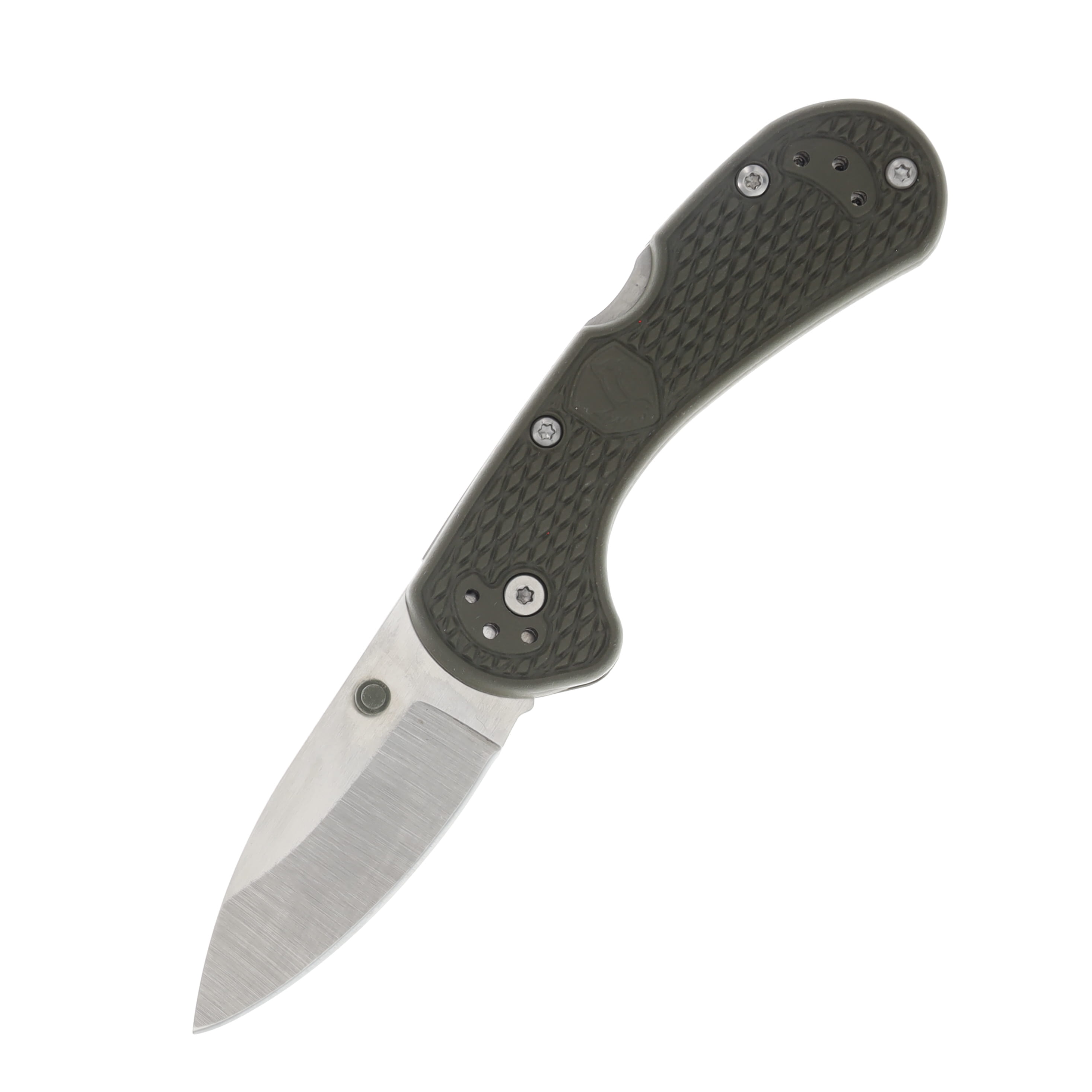 Condor Tool and Knife Cadejo Drop Point Folder Sandvik 14C28N Zytel Army Green CTK60721 View 1