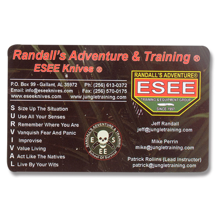 ESEE 3PM MB OD Green Fixed Blade Modified Orange G10 3.88in Drop Point ESEE3PMOD View 4