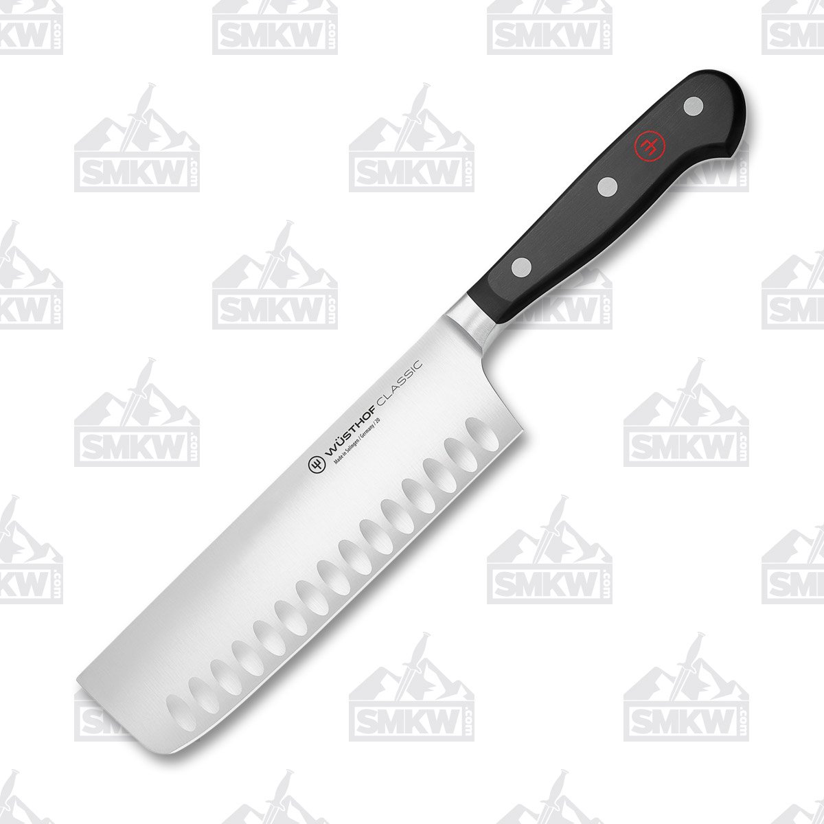 Wusthof Classic Kitchen Knife 7in Plain Edge Nakiri 1040132617 View 1