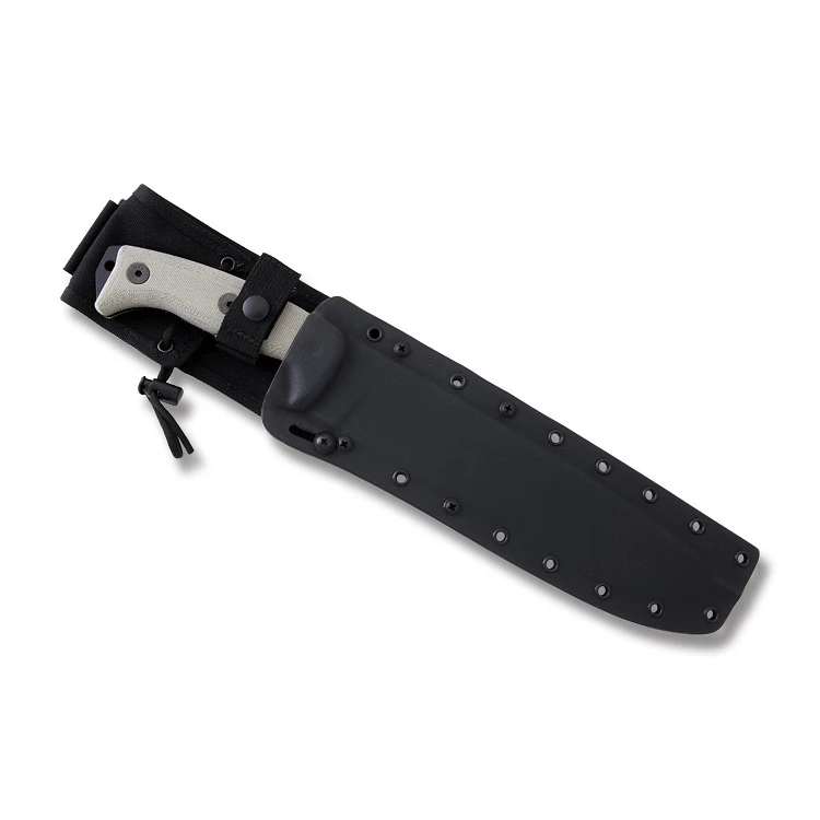 ESEE Knives Junglas Machete Canvas Fixed Blade 10.38in Black Drop Point JUNGLAS View 4