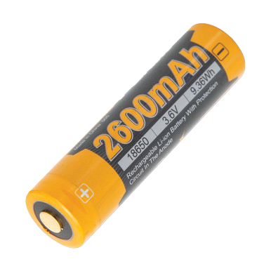 Fenix Arbl18 High-Capacity 18650 Battery - 2600m Ah FENARBL2 View 1