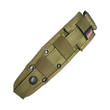 ESEE Izula/Candiru Khaki MOLLE Back View 1