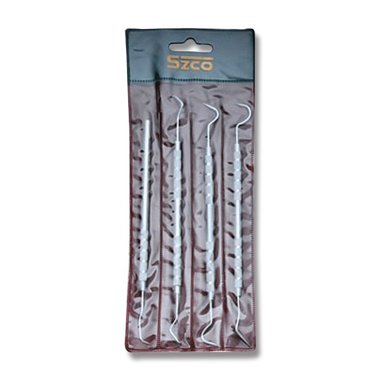 Szco 4 Piece Carbon Steel Pick Set 100323 View 2